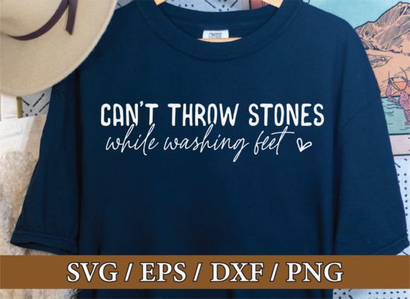 Can’t Throw Stones: Christian T-Shirt Designs for Small Business Branding
