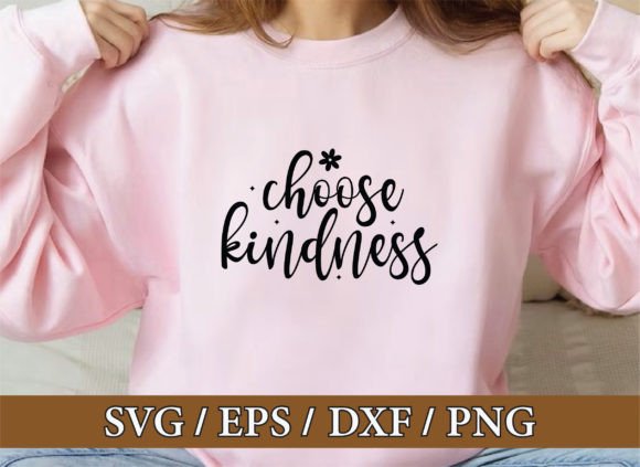 Choose Kindness, Christian SVG Bundle: T-Shirt Design Review