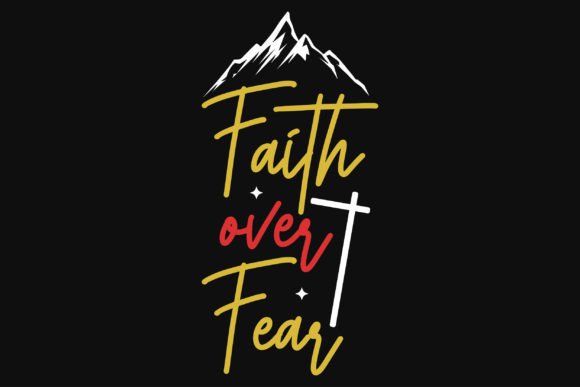Faith over Fear Jesus Tshirt Design Review for Crafters