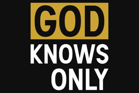 God Knows Only Jesus Tshirt Design: T-Shirt Design Review