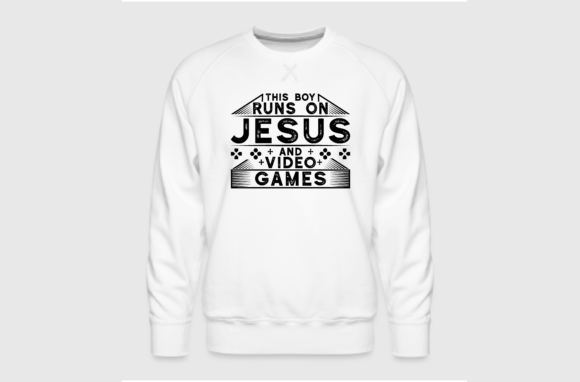 This Boy Runs on Jesus and Video Games T‑Shirt Designs Review